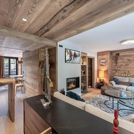 Duplex Moderne Et Chaleureux A Avec Wifi Et Parking - Fr-1-562-66 Courchevel